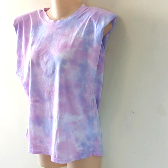 Generation Love Lex Tie-Dye Lilac Padded Tank M - Picture 4 of 14